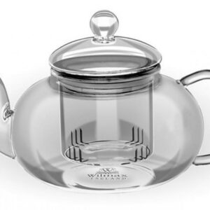 TĒJKANNA 770ML AR TVERTNI TĒJAS LAPĀM/AUGĻU GABALIŅIEM, STIKLS, Wilmax