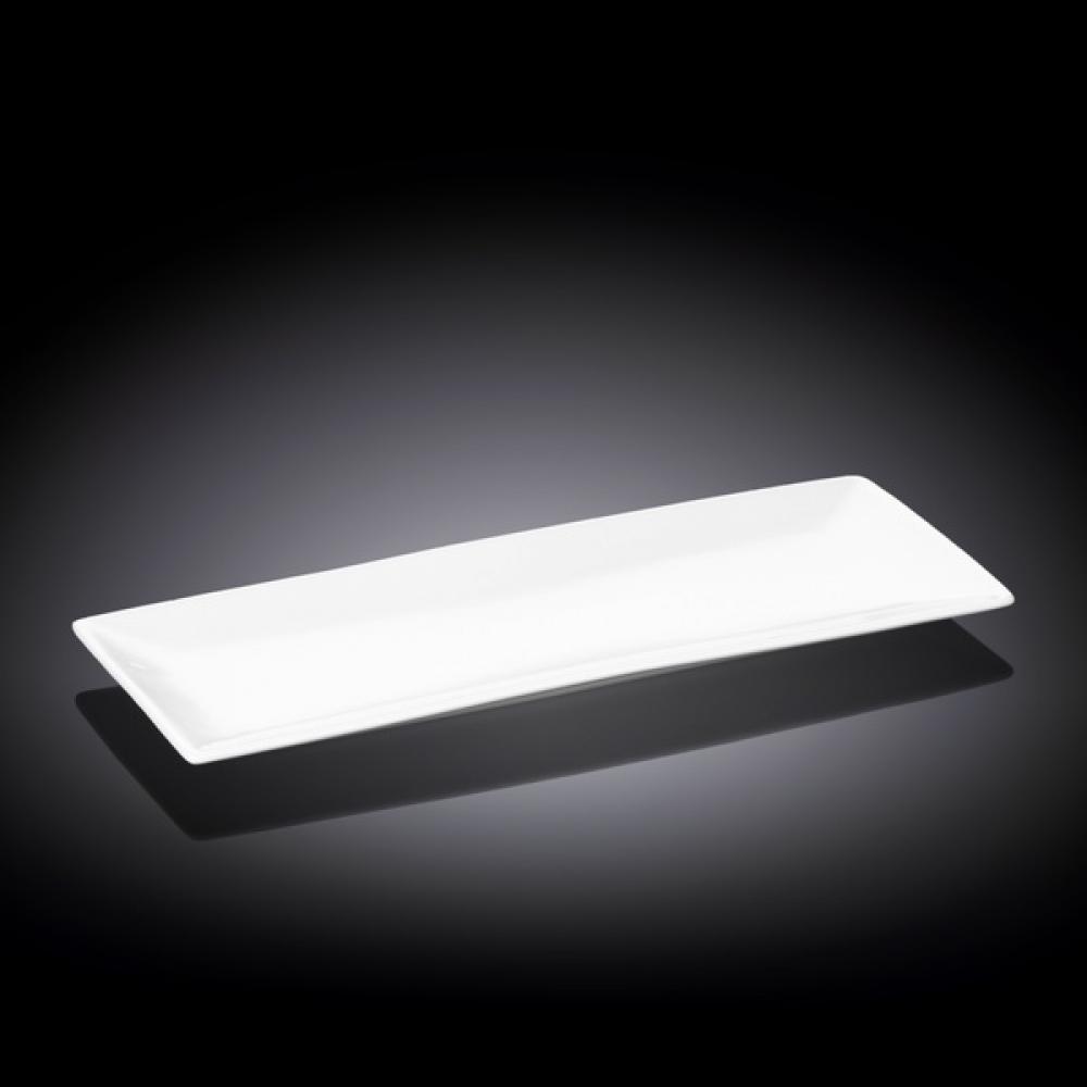 SUŠI/KANAPE SERVĒŠANAS ŠĶĪVIS 30.5X12CM, PORCELĀNS, Wilmax