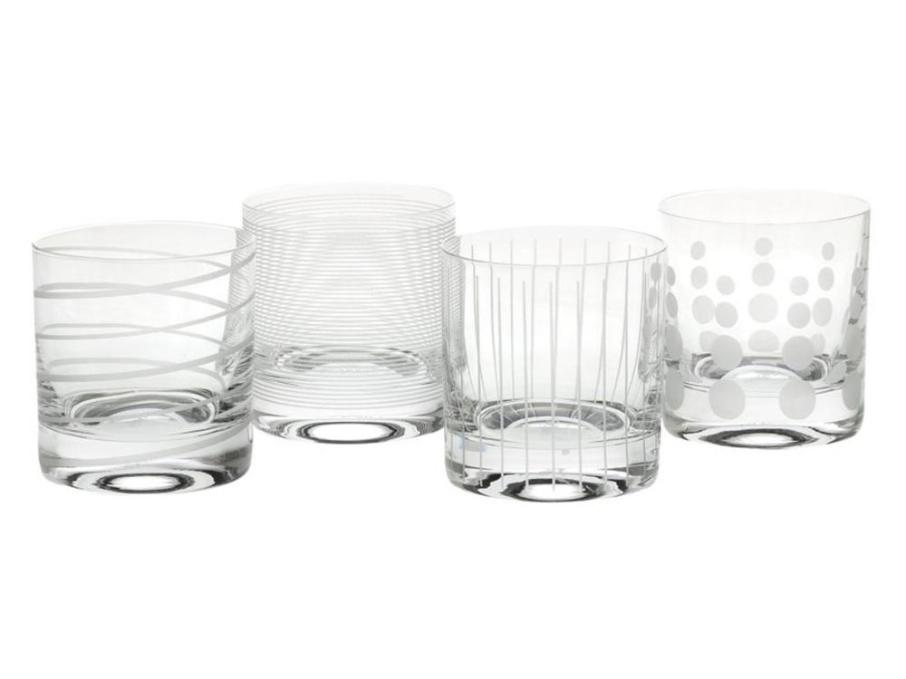 MIKASA CHEERS VISKIJA GLĀZES 4 GAB. , 377ML, KRISTĀLS, Mikasa