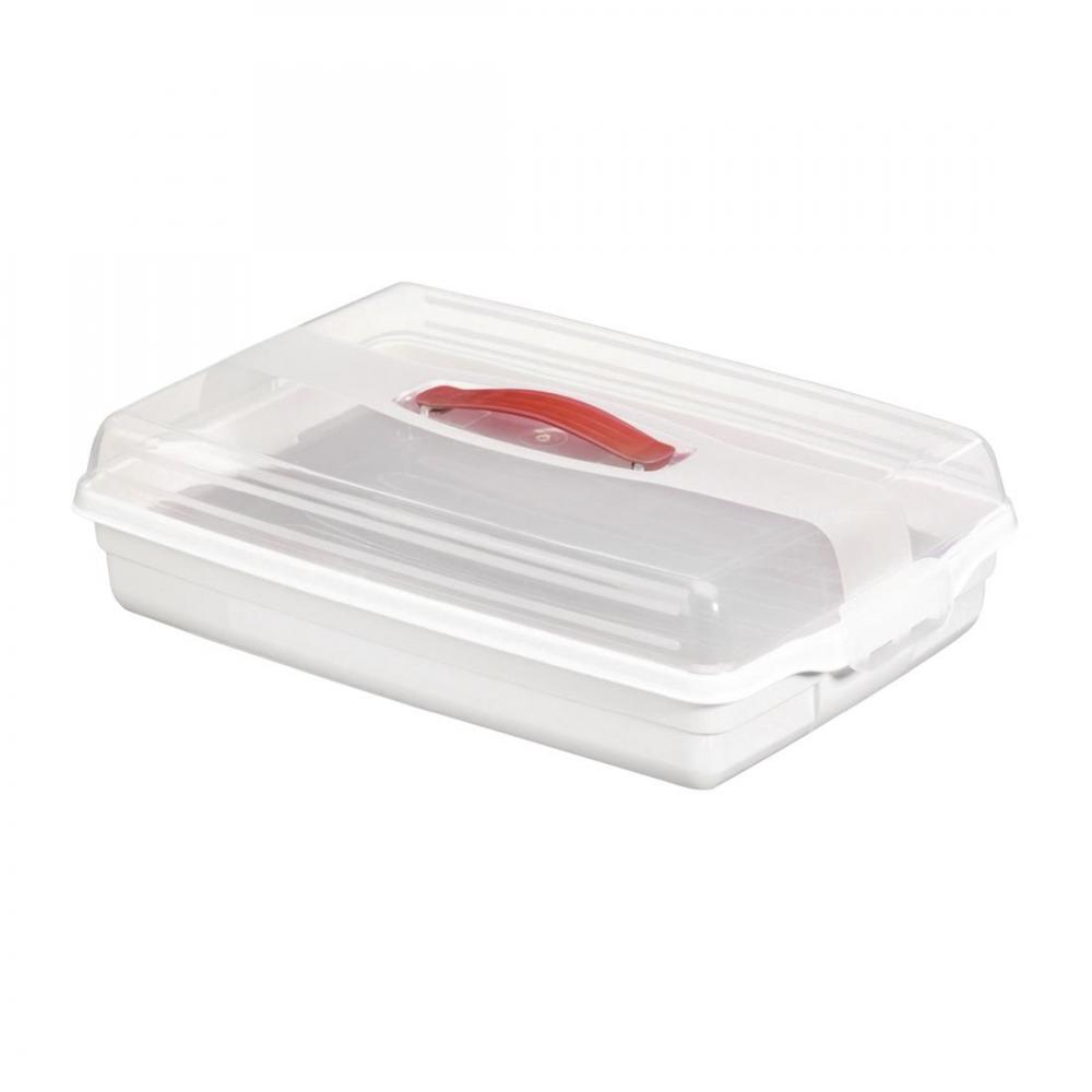CURVER KŪKAS TRANSPORTĒŠANAS KASTE 45X29,5X11,1CM, BALTA, PLASTMASA, Curver