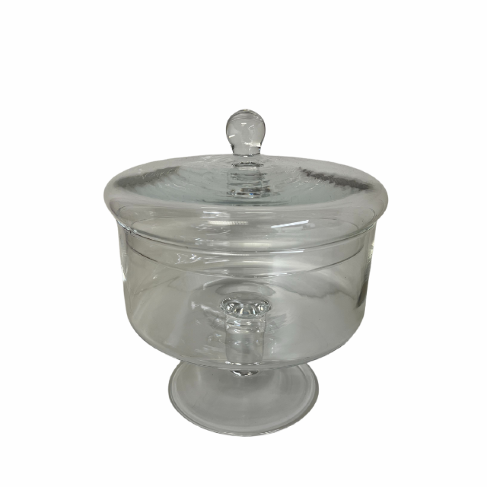 SALDUMU TRAUKS H20CM, D18CM, UZ KĀJAS, AR VĀKU, STIKLS, Partner