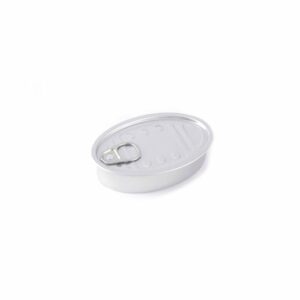 Konservu kārba ar vāku 11x7cm, h-3cm, 120ml, alumīn.