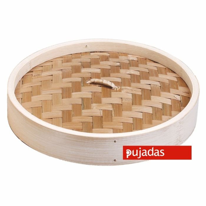 Vāks tvaicējamajam traukam ø 15cm, h-3.5cm bambusa