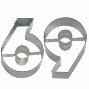 Forma n/t h-6.5cm Cipars 6 vai 9