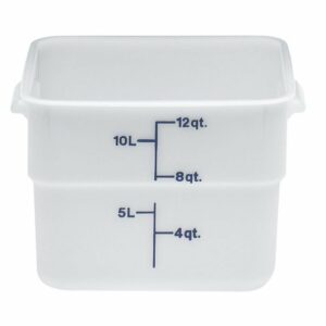 Trauks produktiem 11.4L ,balts,PE,25.6x31cm h-21cm ar iedaļām