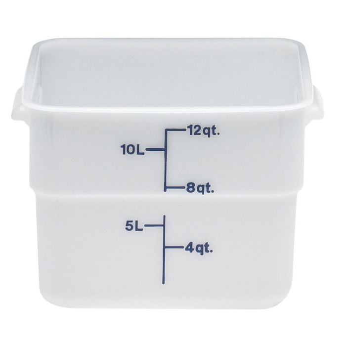 Trauks produktiem 11.4L ,balts,PE,25.6x31cm h-21cm ar iedaļām