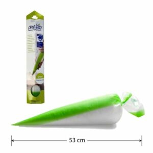 Konditorejas maisiņi vienreizējie 53x28cm L 12gb MASTERLINE GREEN