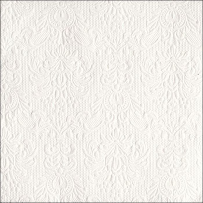 Salvetes 33cm 3-k. 15gab ELEGANCE WHITE