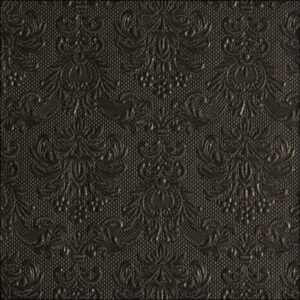 Salvetes 33cm 3-k. 15gab ELEGANCE BLACK