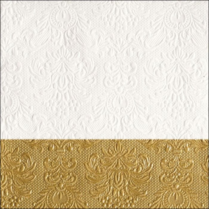 Salvetes 33cm 3-k. 15gab ELEGANCE DIP GOLD