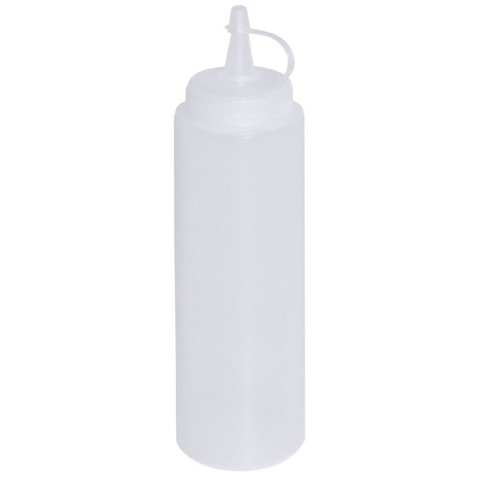 Pudele mērcei plm.250ml caurspīdīga