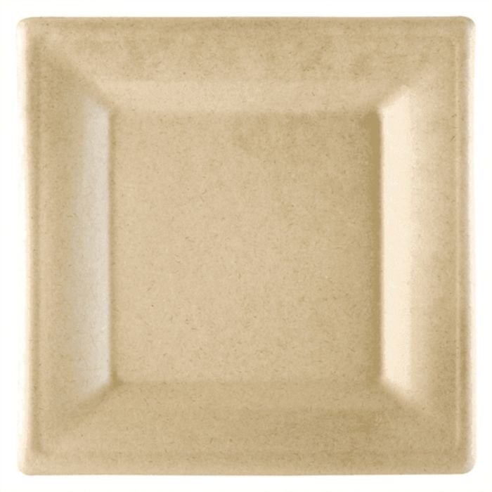 Šķīvji v/l. papīra BIONIC 26.2x26.2cm 50gab