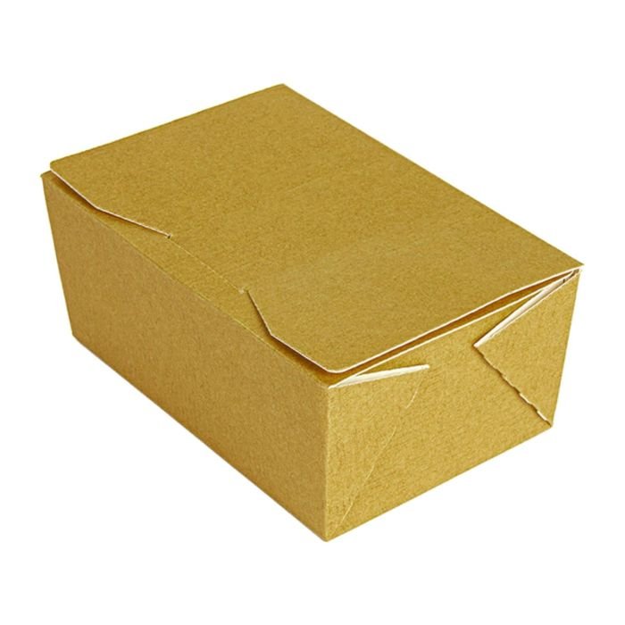 Kastīte 15,5x10 h-7 cm, kartona, zelta krāsā