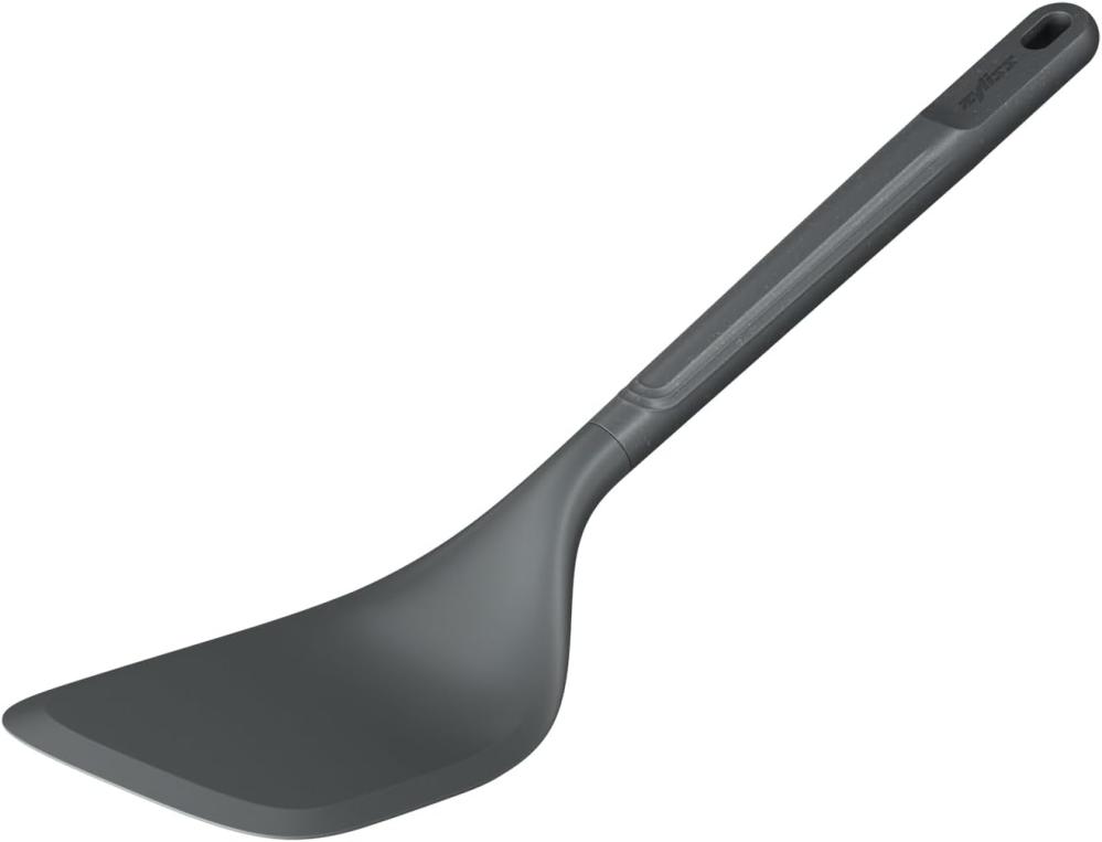 ZYLISS LĀPSTIŅA ĒDIENA APGRIEŠANAI 32CM, TUMŠI PELĒKA, PĀRSTR. SALMU PLASTM., NEILONS, Zyliss