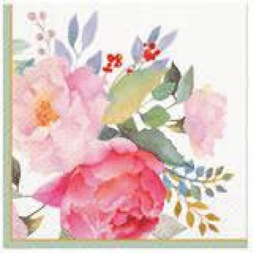SALVETES 33x33CM, TENDER BOUQUET, Paw Decor Collection