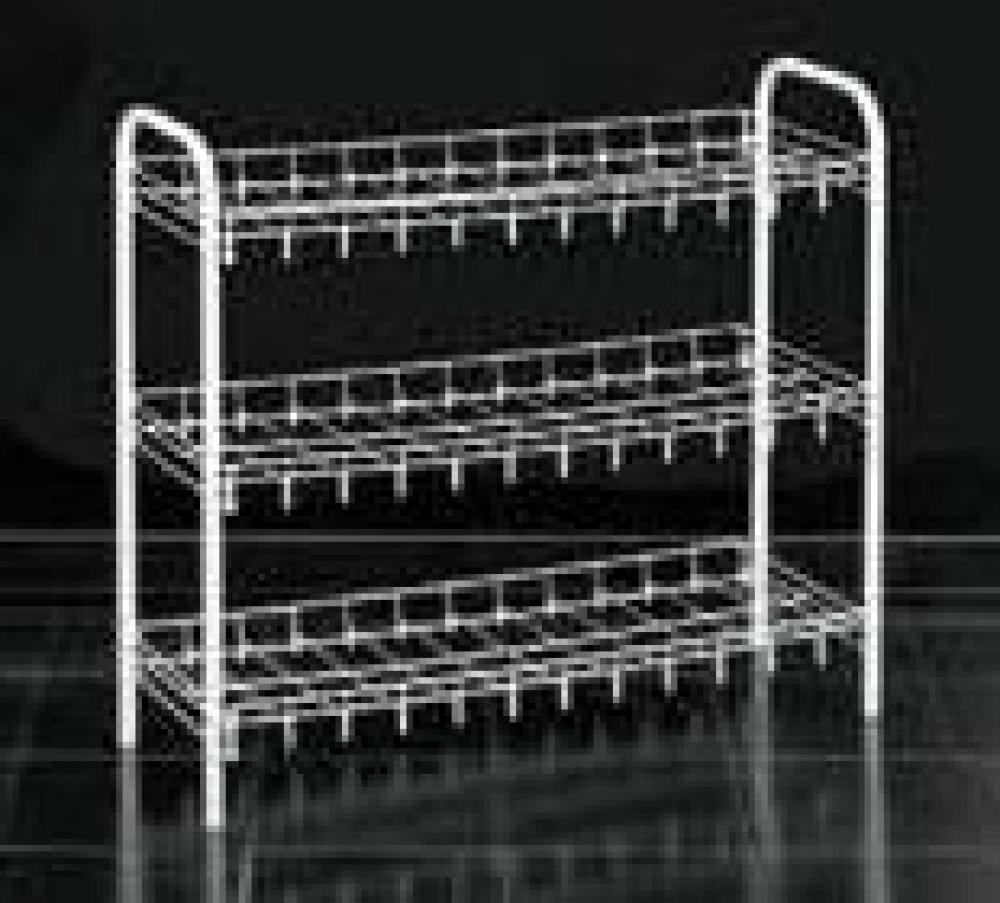 SHOE METĀLA KURPJU PLAUKTS 64x23x59CM, 3 STĀVI, LDPE PĀRKLĀJUMS, Metaltex