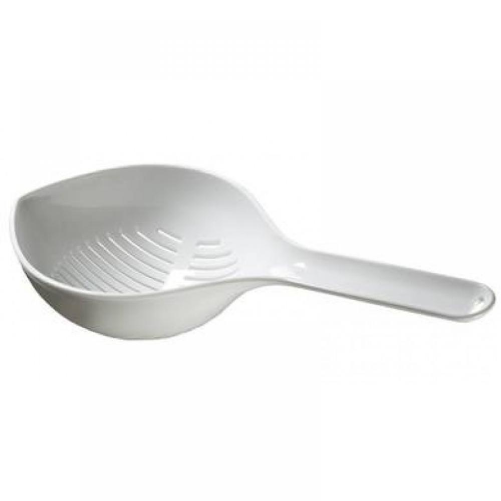 KITCHEN ESSENTIALS CAURDURIS AR ROKTURI, BALTS, PLASTMASAS, Curver
