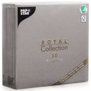 ROYAL COLLECTION SALVETES 40X40CM PELĒKAS 50GB 0.436KG/IEP, Pap Star