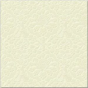 SALVETES 33x33CM, INSPIRATION CLASSIC CREAM, Paw Decor Collection