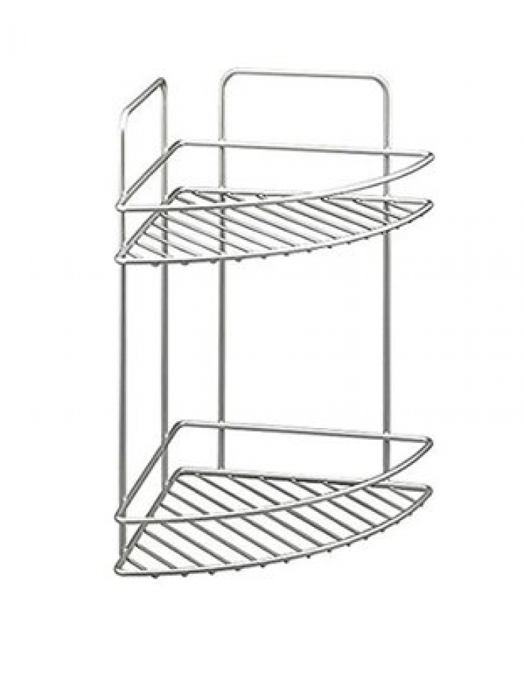 REFLEX STŪRA PLAUKTS 23x23x35CM, 2-STĀVU, NER.TĒR., POLYTHERM PĀRKL., Metaltex