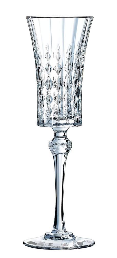 LADY DIAMOND ŠAMPANIEŠA GLĀZES 150ML K6, KRISTALĪNA, Cristal d Arques