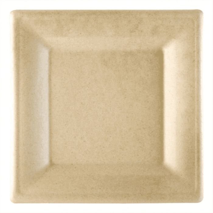 Šķīvji v/l. papīra BIONIC 20x20cm 50gab