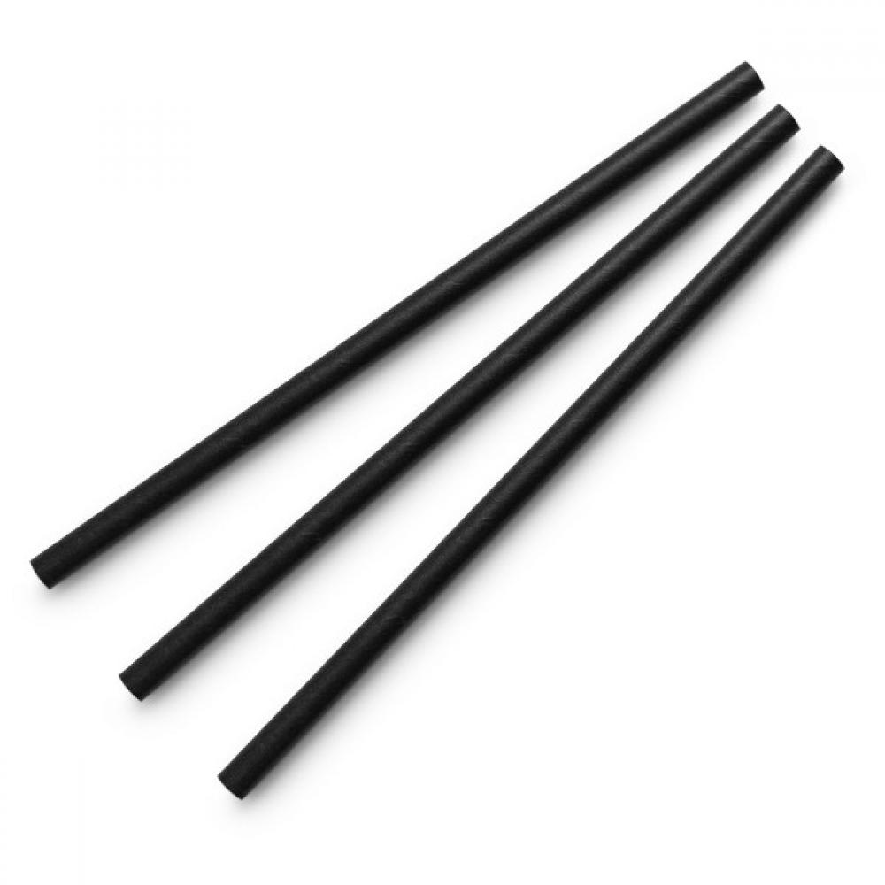 SALMIŅI KOKTEIĻIEM 14.6CM 250GAB/IEP, MELNI, PAPĪRS.[0,223 kg], Mixpack