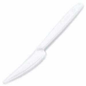 Plastmasas naži, atkārtoti lietojami 18.5cm 50gab