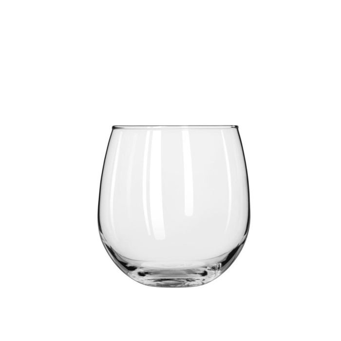 Sarkanvīna glāze STEMLESS 495ml bez kājiņas