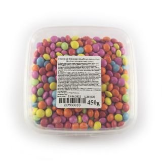 Dekori ar šokolādi Dražejas krāsainas 450g