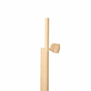 Salmiņi papīra ø 0.6cm h-21cm 250gab. higiēniski naturāli