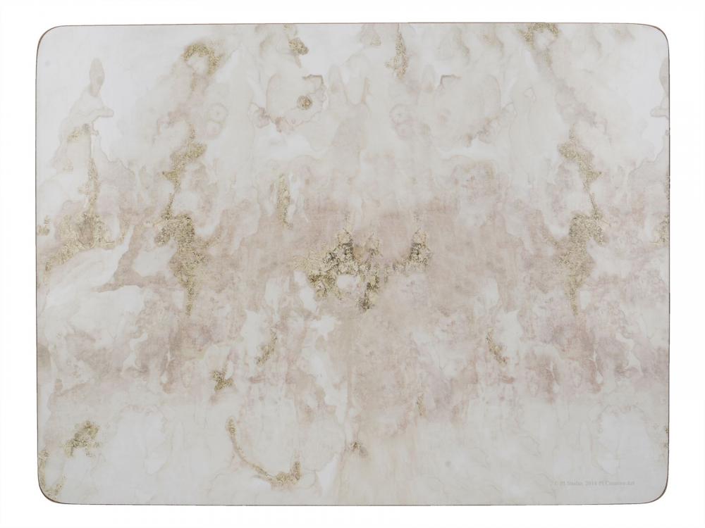 GREY MARBLE GALDA PALIKTŅU KOMPL. 6GB 30X22,8X0,5CM, LAKOTS KORĶIS, Creative Tops