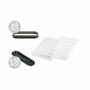 Formu komplekts silikona 133x21 un plm. 146x34mm 6gb TARTE RING OBLONG
