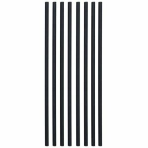 Salmiņi papīra ø5.3mm h-20cm 250gab melni