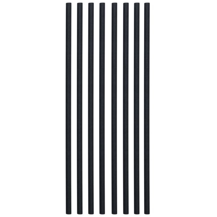Salmiņi papīra ø5.3mm h-20cm 250gab melni