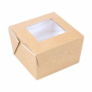 Kārba v/l ar lodziņu 8x7.5x5.5cm (300ml) 50gb.
