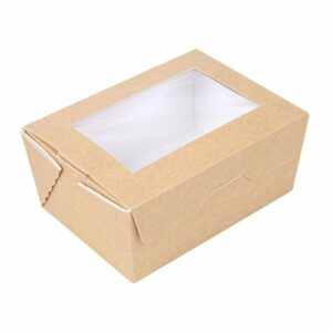 Kārba v/l ar lodziņu 8.5x12x5.5cm (500ml) 50gb.