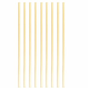 Salmiņi dabīgo šķiedru ø3-4mm h-15cm 100gab brūni