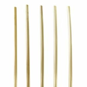 Salmiņi dabīgo šķiedru ø3-4mm h-20cm 100gab brūni