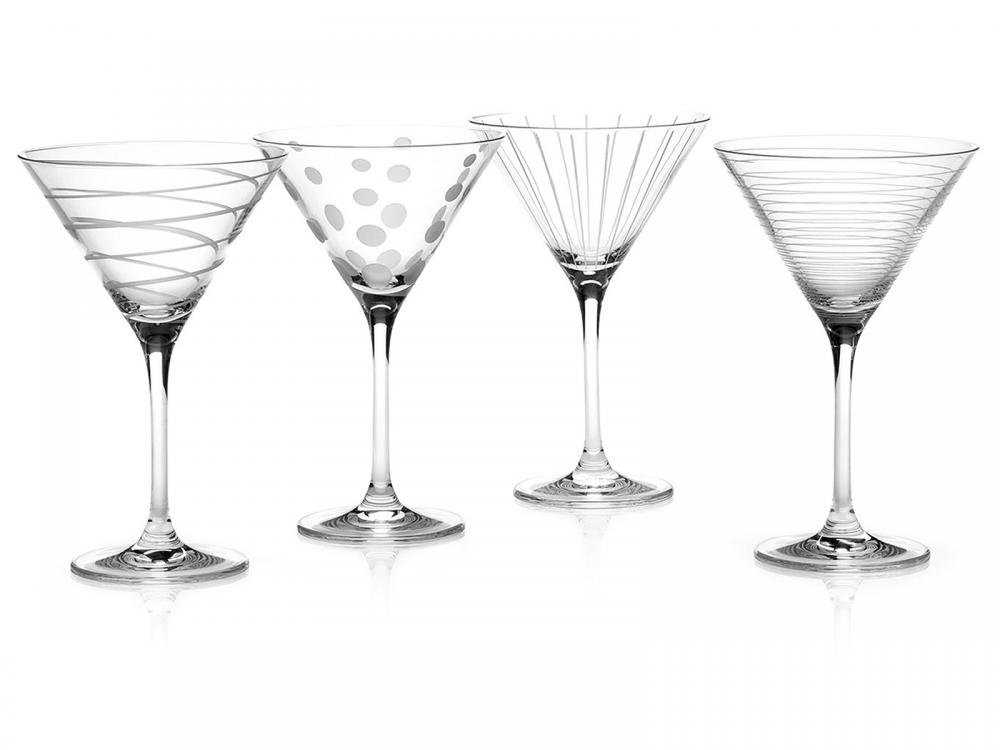 MIKASA CHEERS MARTINI GLĀZES 4 GAB.290ML, KRISTĀLS, Mikasa