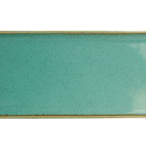 SEASONS TURQUOISE taisnstūrveida šķīvis 36x15cm, Porland