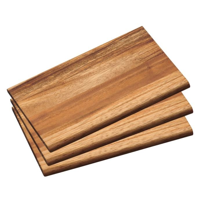 Dēlīšu komplekts 3gab 23x15x1cm akācijas