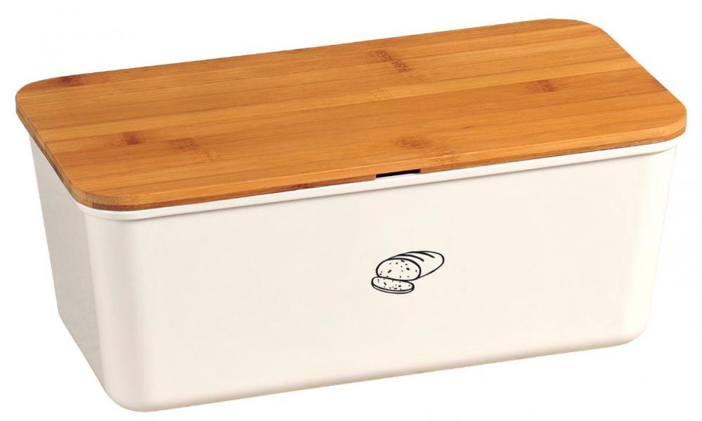 MAIZES KASTE 36x20x14CM, BALTA, FSC, MELAMĪNA/BAMBUSA, Kesper