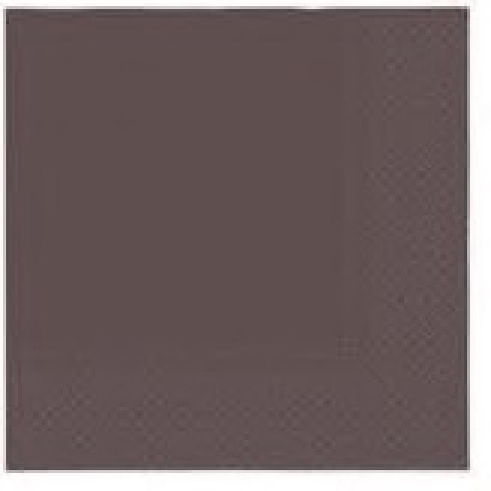 SALVETES 33x33CM, UNICOLOR CHOCOLATE, Paw Decor Collection