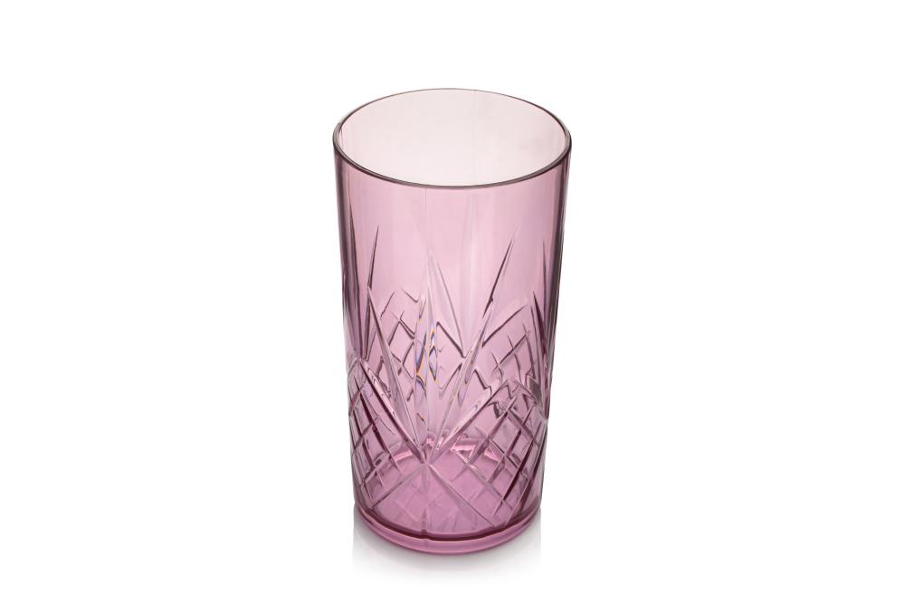 CHARISMA GLĀZE DZĒRIENIEM 600ML, PLŪMJU ROZĀ, AKRILS, DEPA
