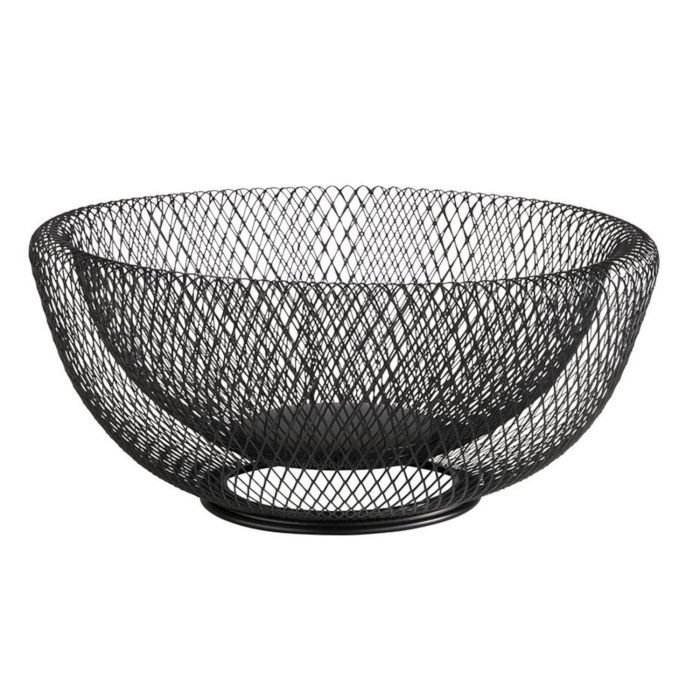 Grozs maizei un augļiem met. Ø 31cm h-14cm hroma