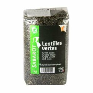 Lēcas zaļās 1kg