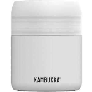 BORA ĒDIENU TERMOSS 600ML, MATĒTS, PIENA BALTS, Kambukka