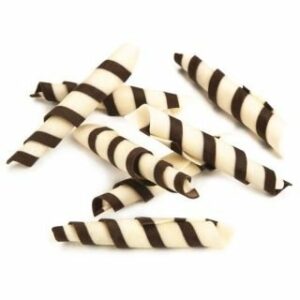 Dekori šokolādes Rullīši Twister 1kg / 625 gab.