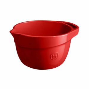 Bļoda ar rokturi 3.5L sarkana
